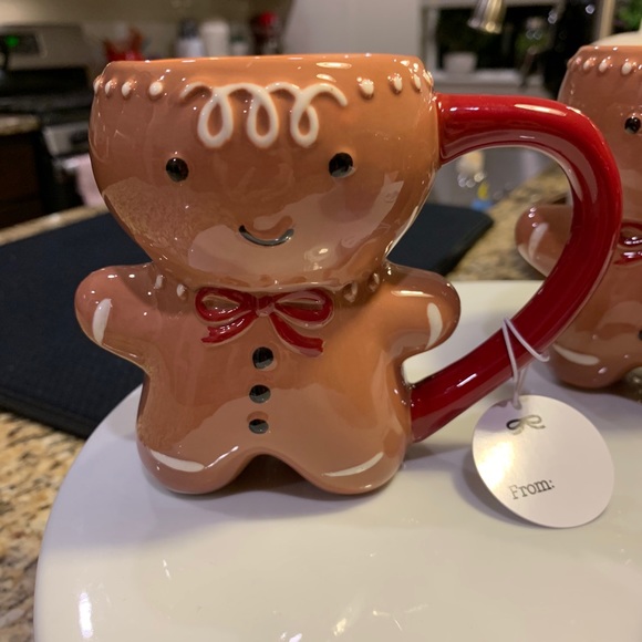 Threshold Gingerbread man mug